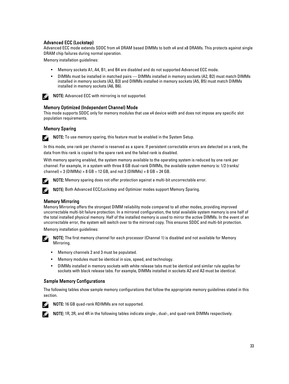 Dell PowerEdge M520 (for PE VRTX) User Manual | Page 33 / 139