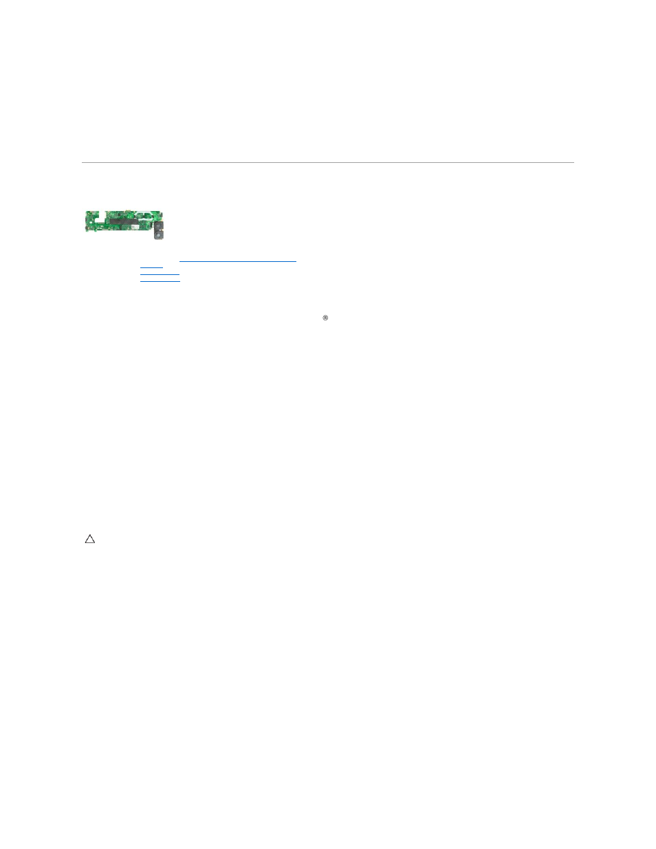 Removing a system board with latitude on, Replacing a system board without latitude on, Replacing a system board with latitude on | Dell Latitude Z (Late 2009) User Manual | Page 27 / 37