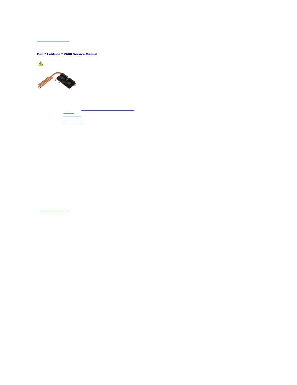 Heat sink assembly, Removing the heat sink assembly, Replacing the heat sink | Dell Latitude Z (Late 2009) User Manual | Page 30 / 37