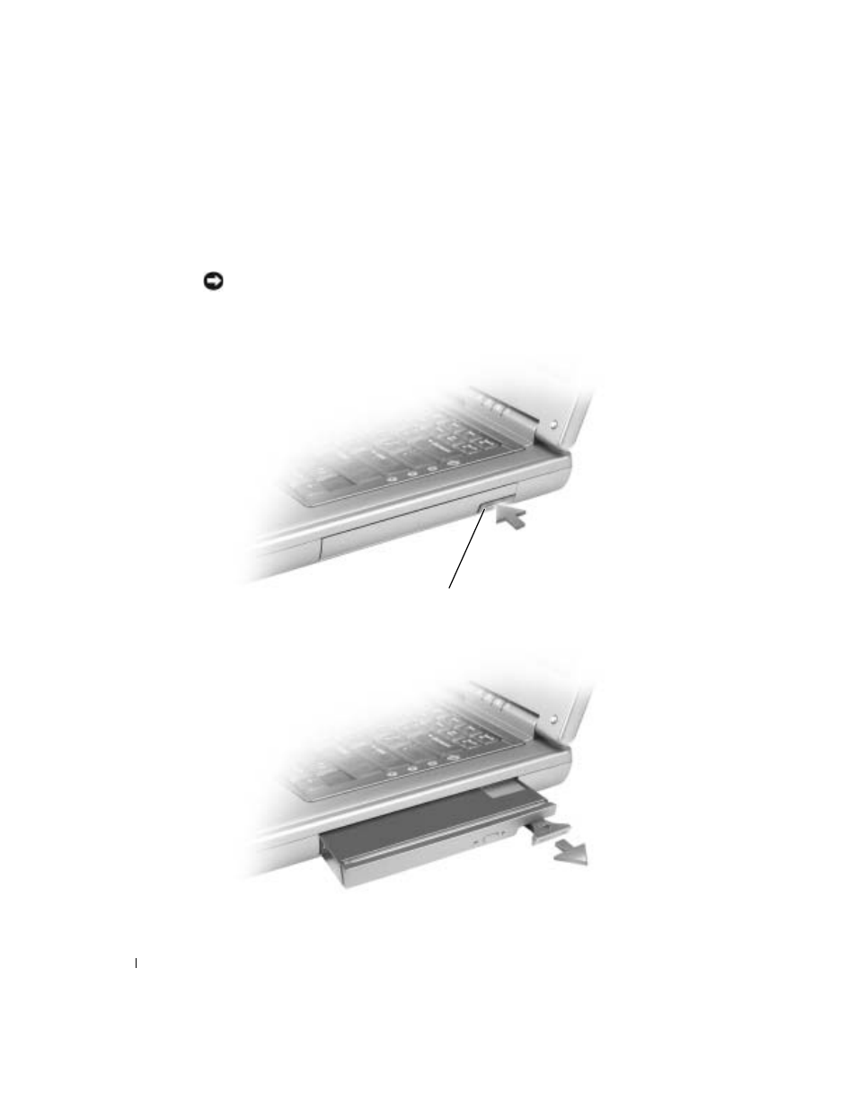 If the device screw is not installed | Dell Inspiron 8600 User Manual | Page 56 / 174