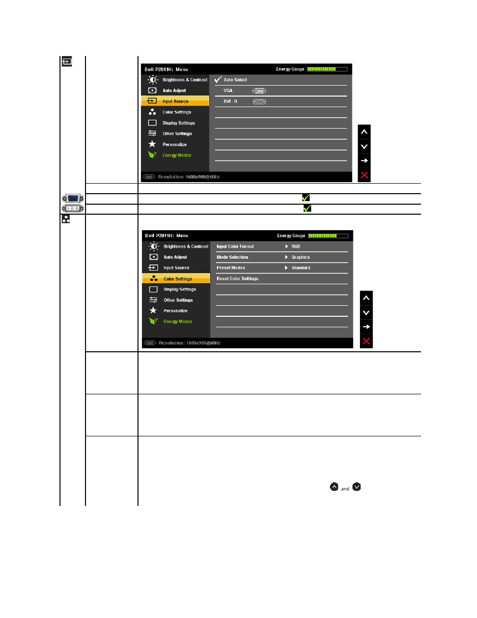 Dell P2011H Monitor User Manual | Page 24 / 37