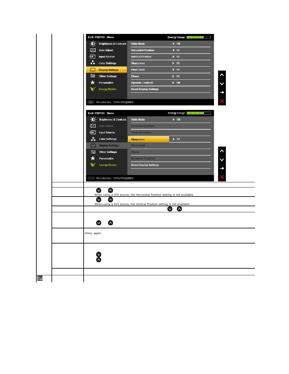 Dell P2011H Monitor User Manual | Page 26 / 37