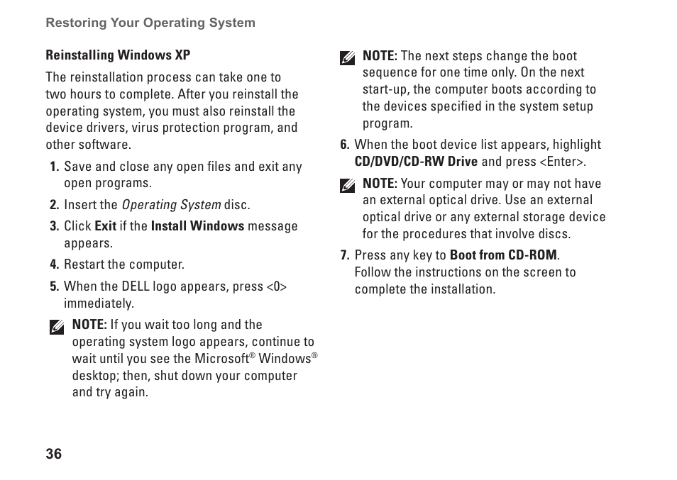 Dell Inspiron Mini 9 (910, Late 2008) User Manual | Page 38 / 66