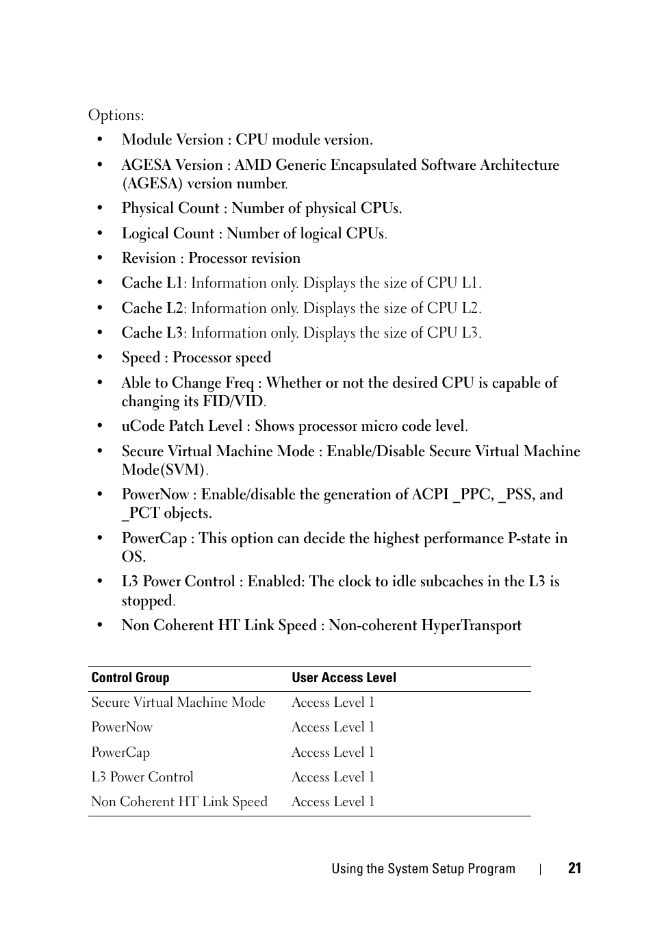 Dell PowerEdge C5125 User Manual | Page 21 / 100