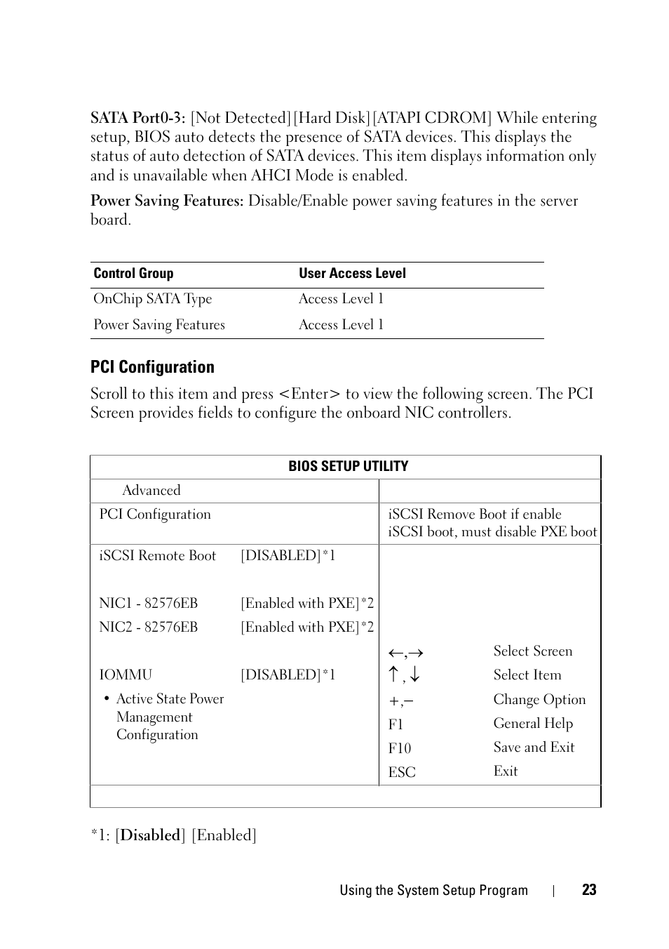 Pci configuration | Dell PowerEdge C5125 User Manual | Page 23 / 100