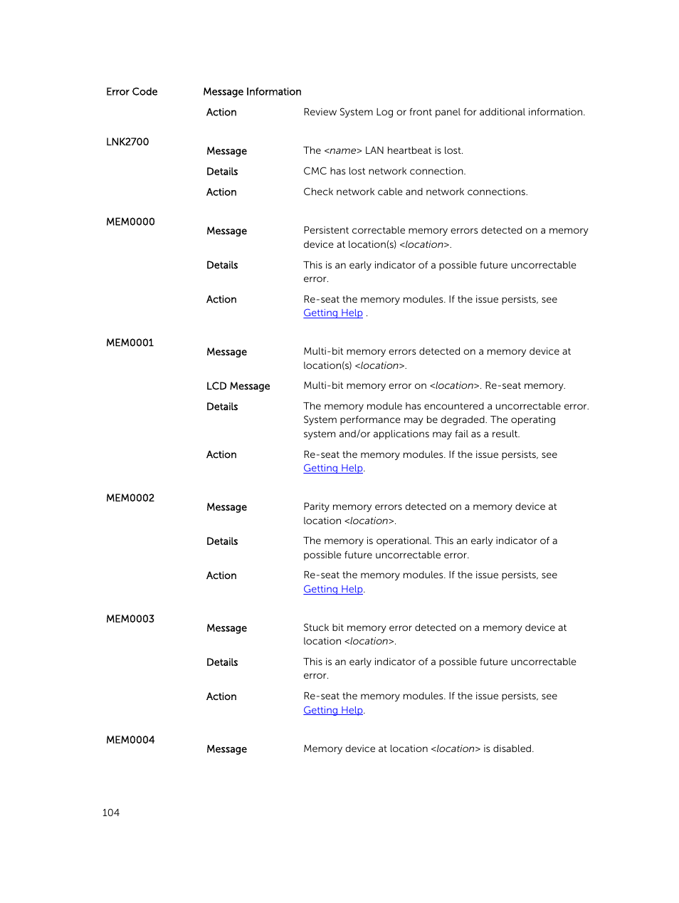 Dell PowerEdge M820 (for PE VRTX) User Manual | Page 104 / 154