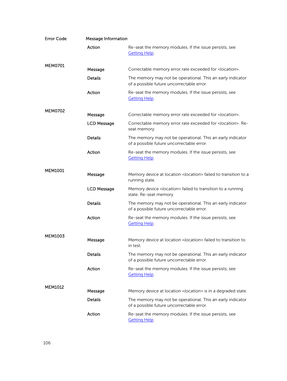 Dell PowerEdge M820 (for PE VRTX) User Manual | Page 106 / 154