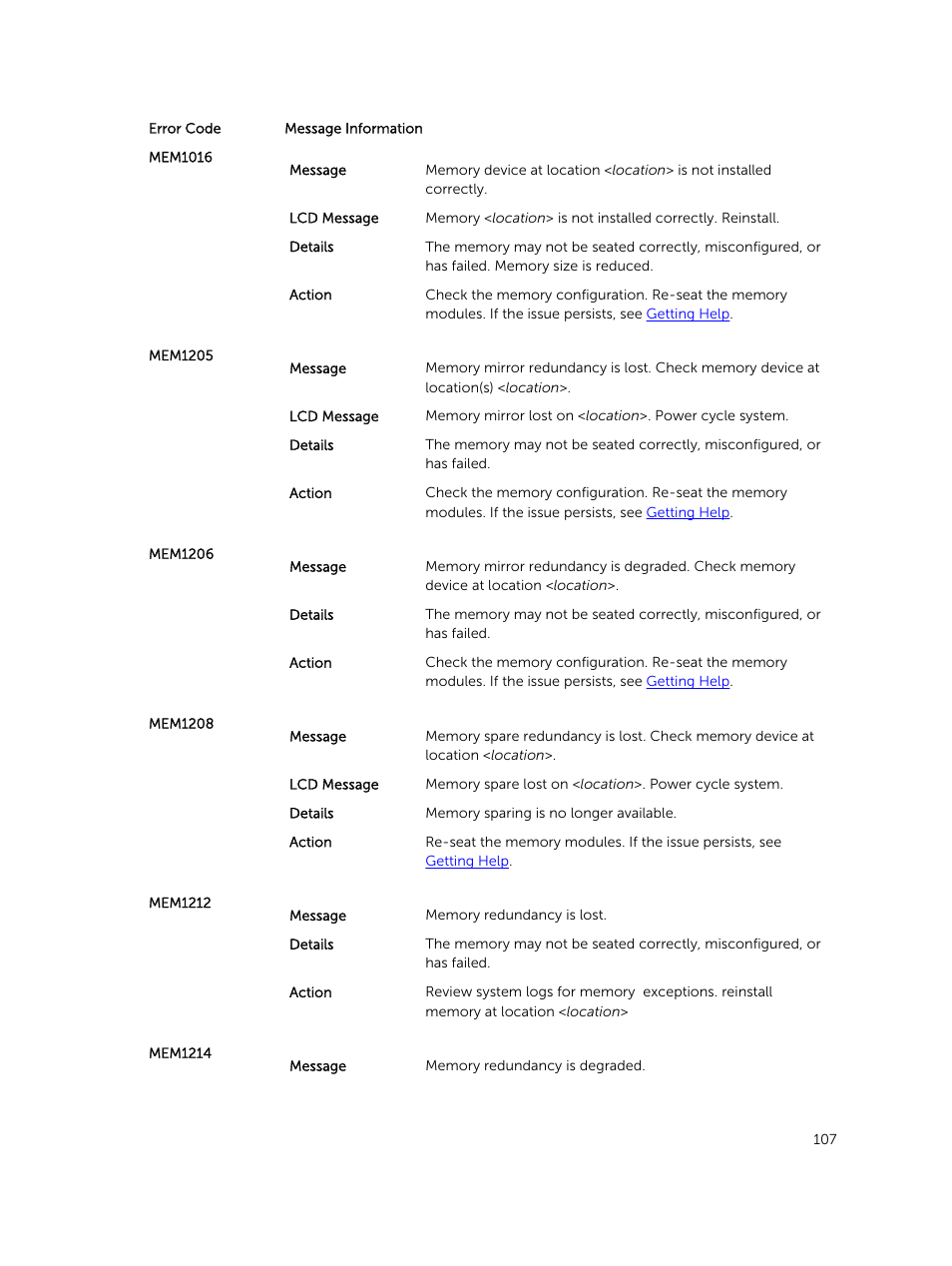 Dell PowerEdge M820 (for PE VRTX) User Manual | Page 107 / 154