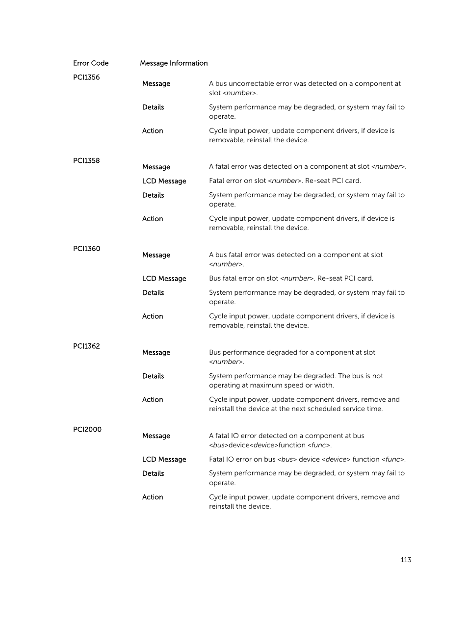 Dell PowerEdge M820 (for PE VRTX) User Manual | Page 113 / 154