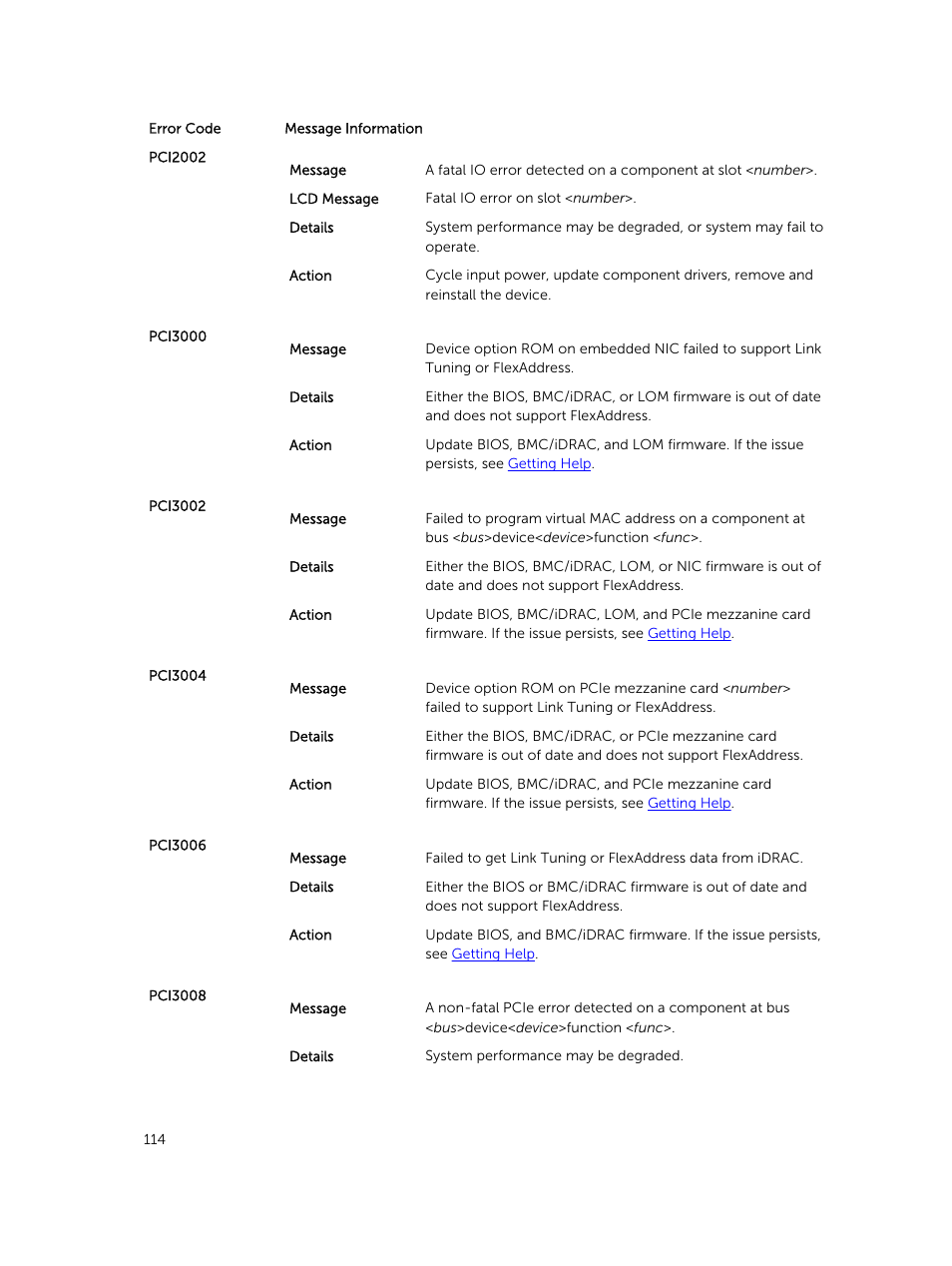 Dell PowerEdge M820 (for PE VRTX) User Manual | Page 114 / 154