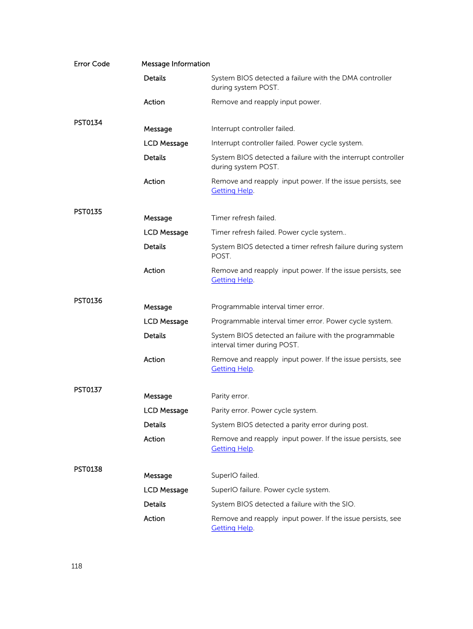 Dell PowerEdge M820 (for PE VRTX) User Manual | Page 118 / 154