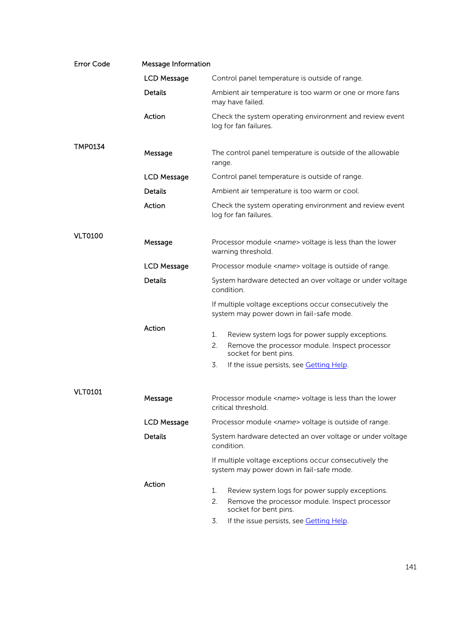 Dell PowerEdge M820 (for PE VRTX) User Manual | Page 141 / 154