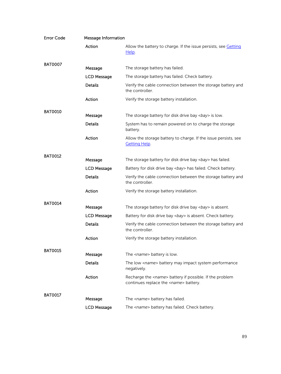 Dell PowerEdge M820 (for PE VRTX) User Manual | Page 89 / 154
