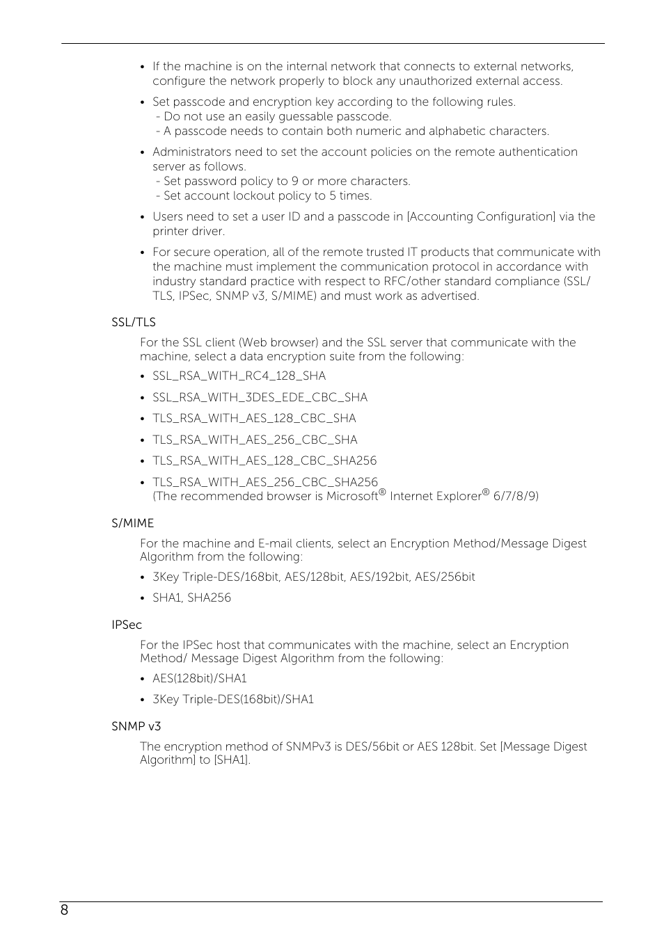 Dell C7765DN MFP Color Laser Printer User Manual | Page 8 / 27