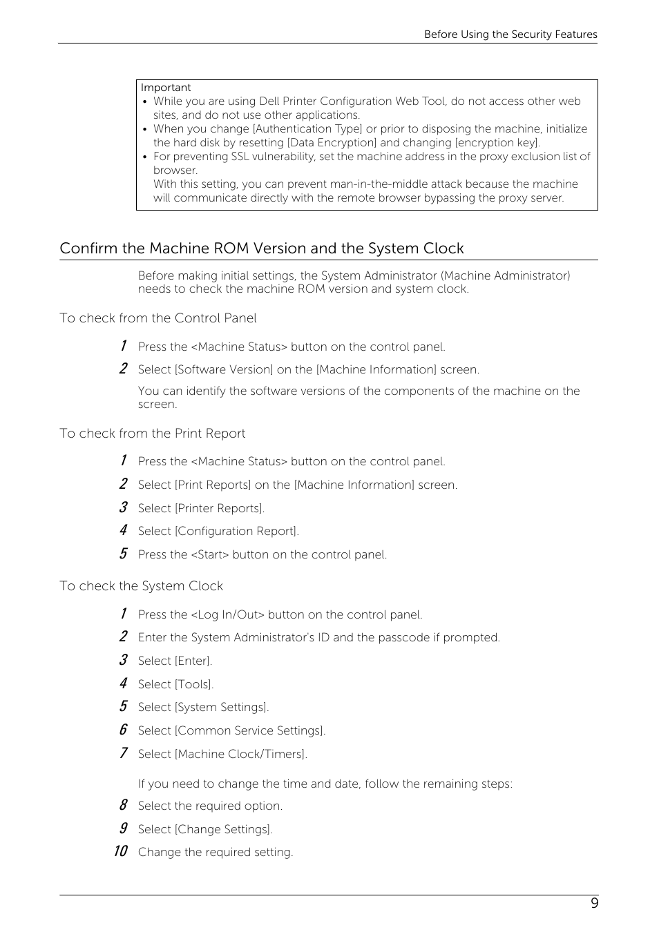 Dell C7765DN MFP Color Laser Printer User Manual | Page 9 / 27