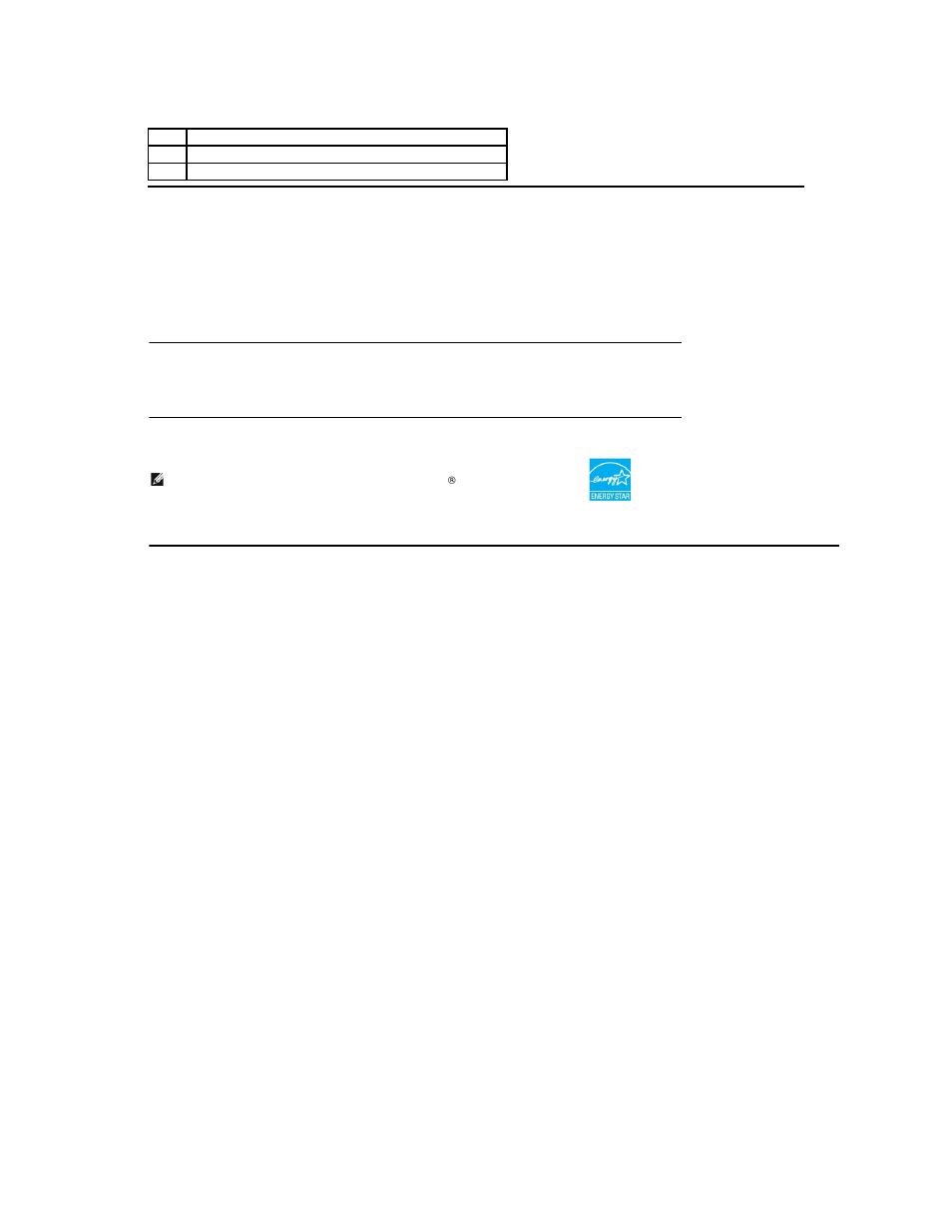 Monitor specifications, Power management modes | Dell E1909WDD Monitor User Manual | Page 5 / 21
