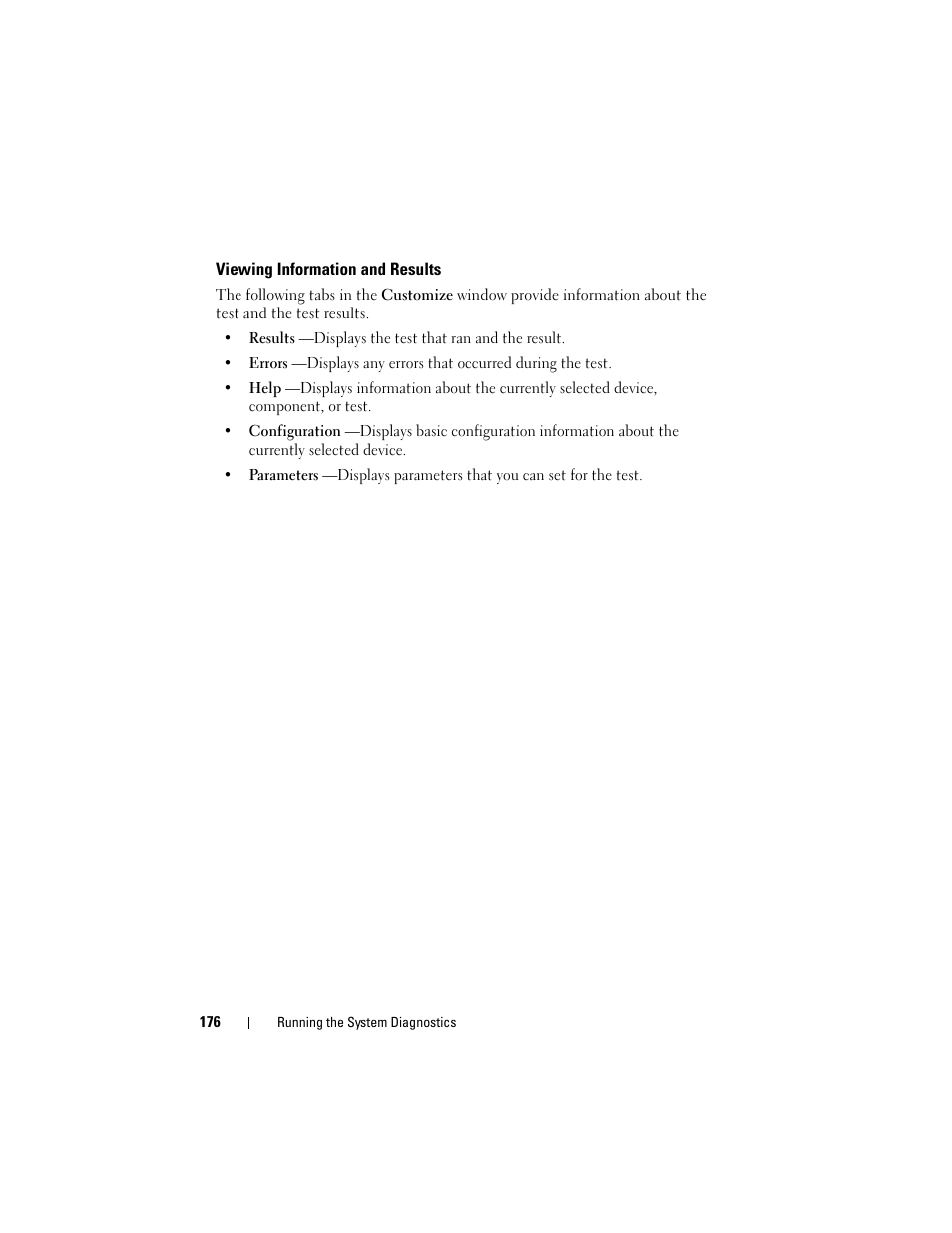 Viewing information and results | Dell DX6000 User Manual | Page 176 / 198