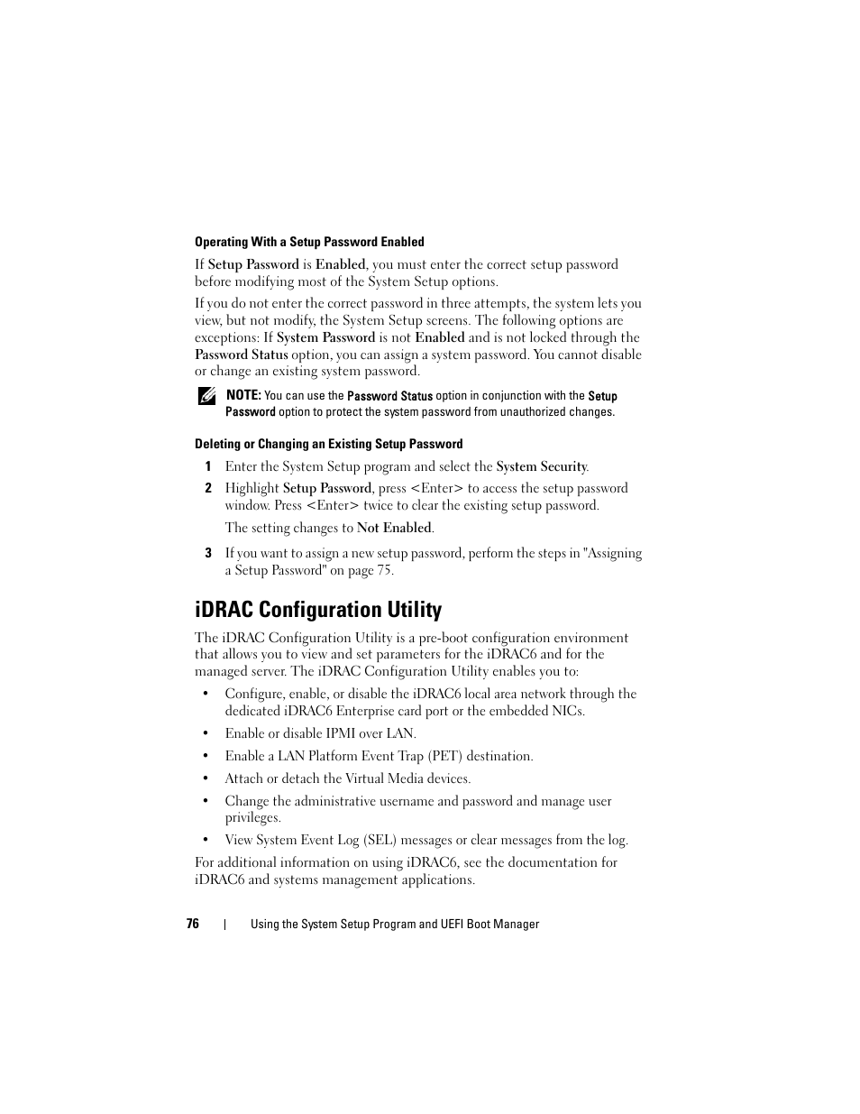 Idrac configuration utility | Dell DX6000 User Manual | Page 76 / 198