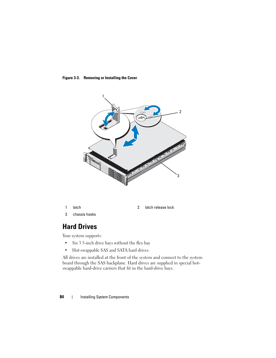 Hard drives | Dell DX6000 User Manual | Page 84 / 198
