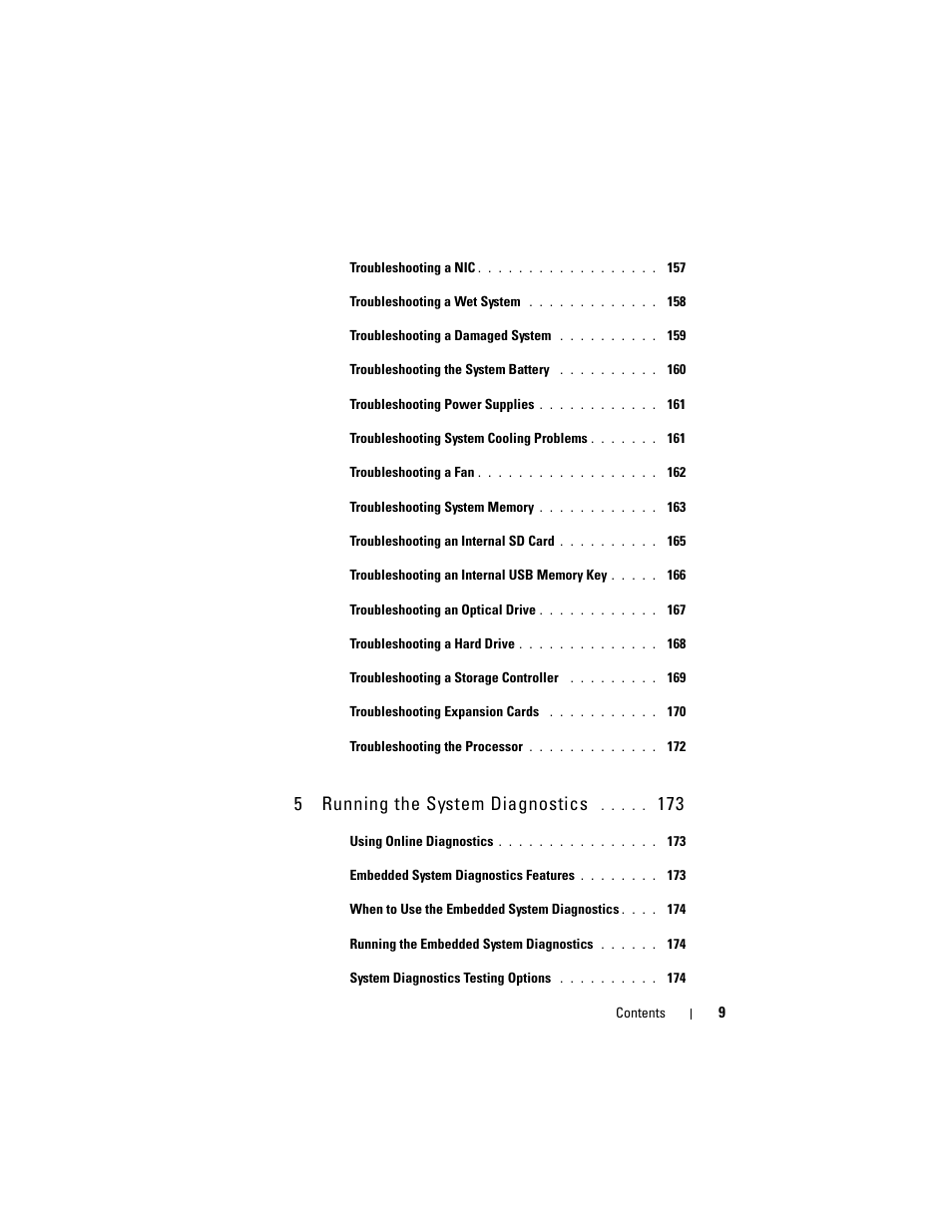 5 running the system diagnostics | Dell DX6000 User Manual | Page 9 / 198