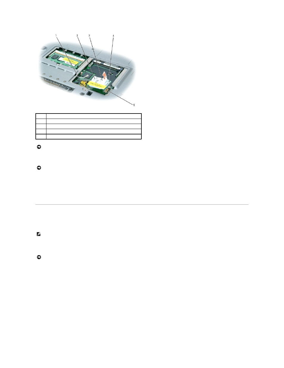 Devices, If the device screw is not installed | Dell Precision M70 User Manual | Page 43 / 46