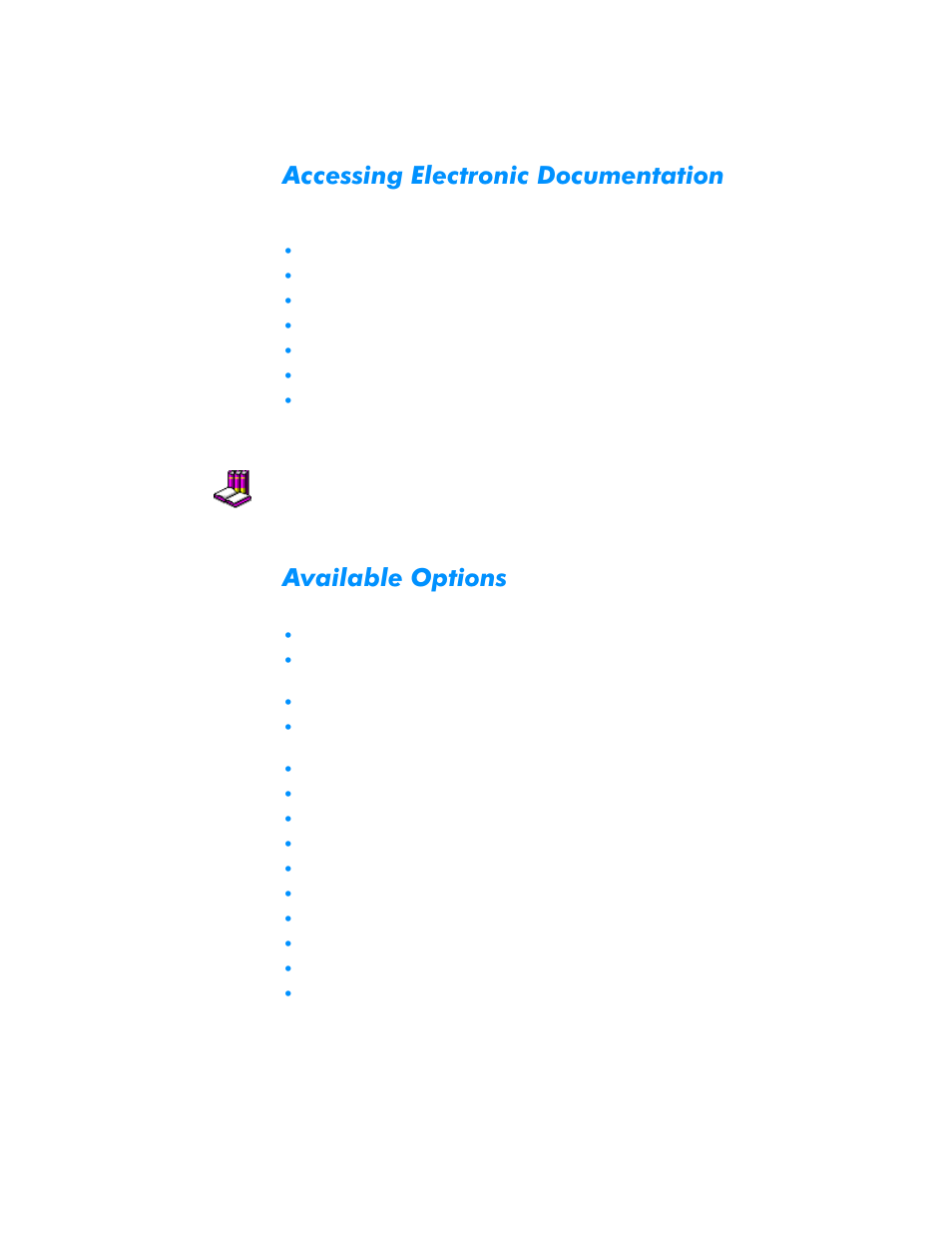 Accessing electronic documentation, Available options, Accessing electronic documentation -6 | Available options -6, Ffhvvlqj(ohfwurqlf'rfxphqwdwlrq, Ydlodeoh2swlrqv | Dell Inspiron 3500 User Manual | Page 28 / 168