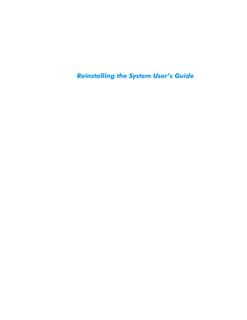 Reinstalling the system user’s guide, Reinstalling the system user’s guide -15, 5hlqvwdoolqjwkh6\vwhp8vhu·v*xlgh | Dell Inspiron 3500 User Manual | Page 45 / 168