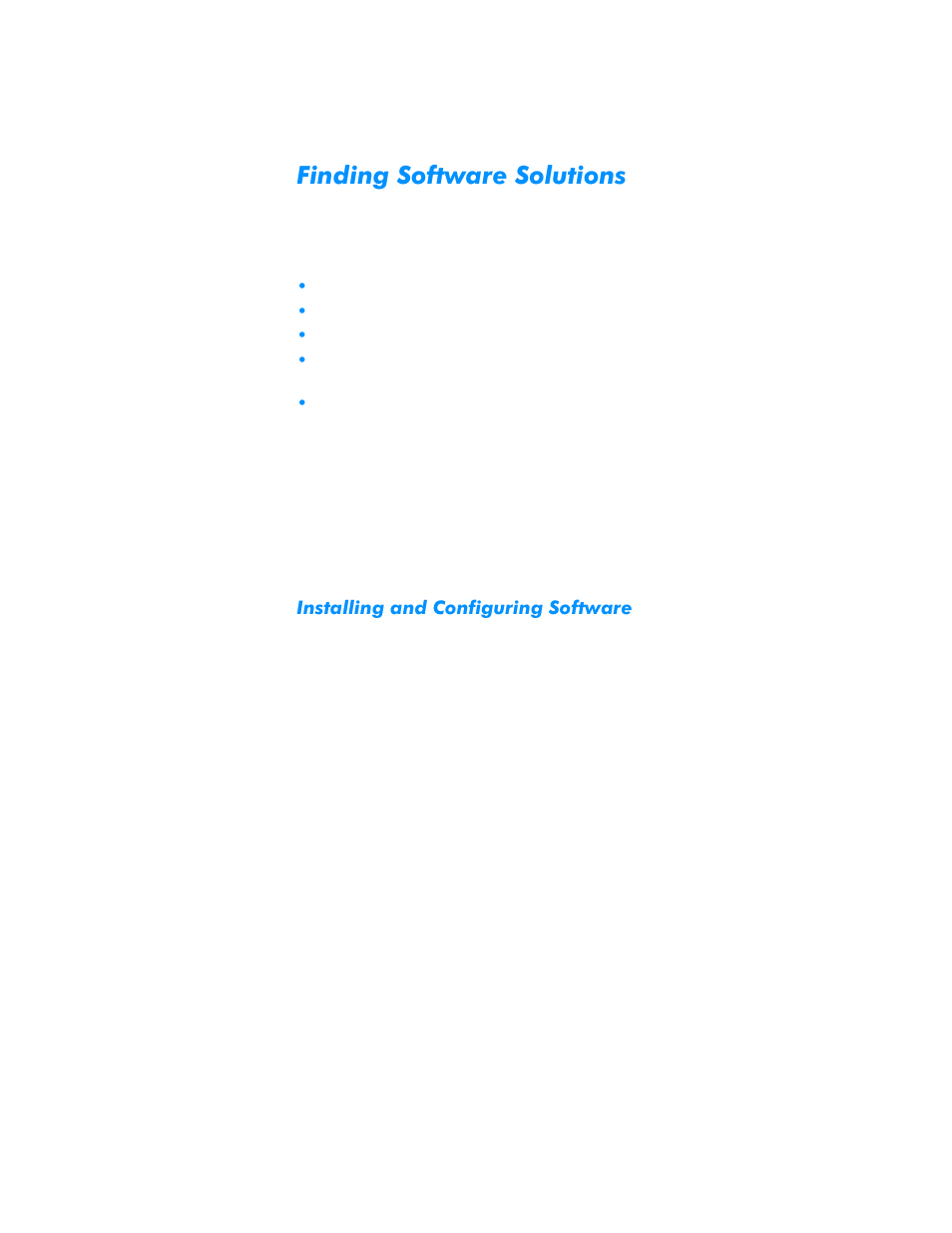 Finding software solutions, Installing and configuring software, Finding software solutions -11 | Installing and configuring software -11, Lqglqj6riwzduh6roxwlrqv | Dell Inspiron 3500 User Manual | Page 57 / 168