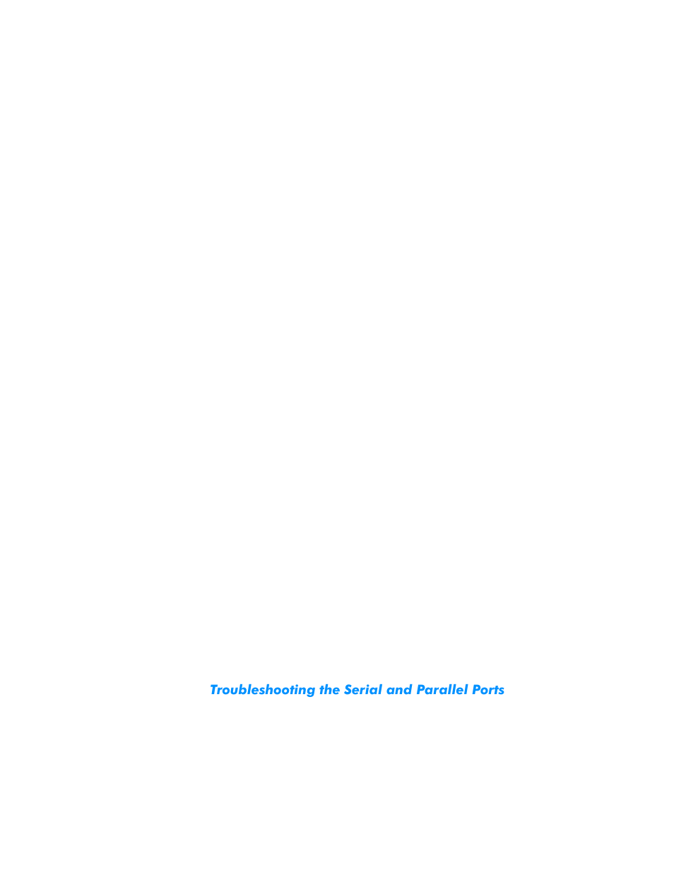 Troubleshooting the serial and parallel ports, Troubleshooting the serial and parallel ports -31, 7urxeohvkrrwlqjwkh6huldodqg3dudooho3ruwv | Dell Inspiron 3500 User Manual | Page 77 / 168