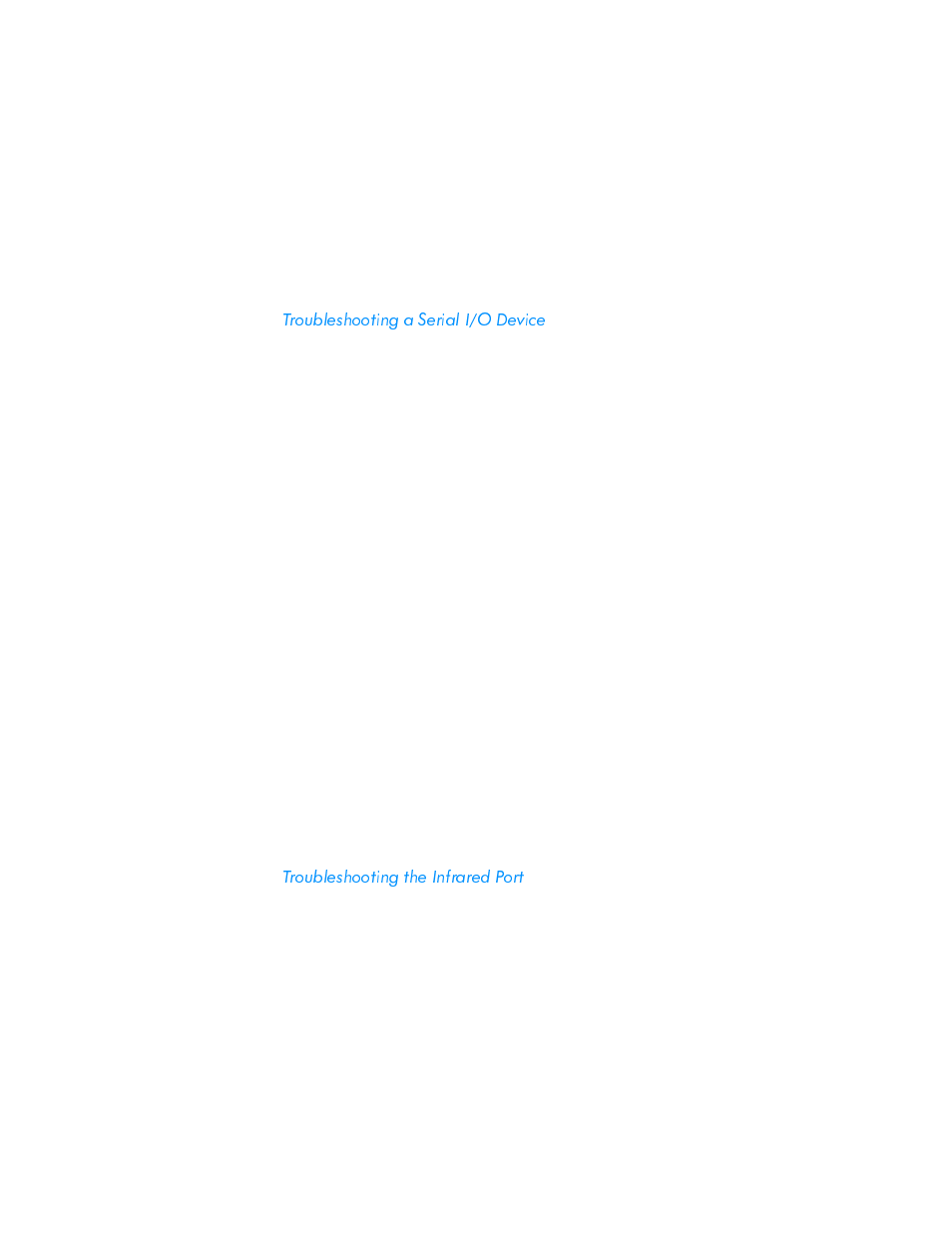 Troubleshooting a serial i/o device, Troubleshooting the infrared port, Troubleshooting a serial i/o device -34 | Troubleshooting the infrared port -34 | Dell Inspiron 3500 User Manual | Page 80 / 168