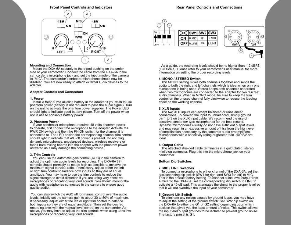 BeachTek Phantom Adapter DXA-6A User Manual | Page 2 / 2