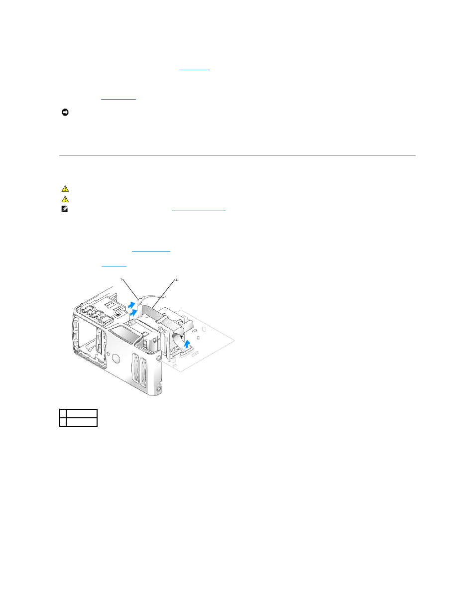 Floppy drive, Removing a floppy drive | Dell Dimension 3100/E310 User Manual | Page 26 / 52
