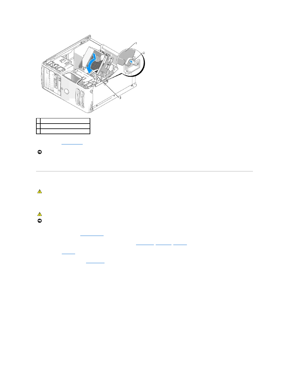 System board, Removing the system board | Dell Dimension 3100/E310 User Manual | Page 36 / 52