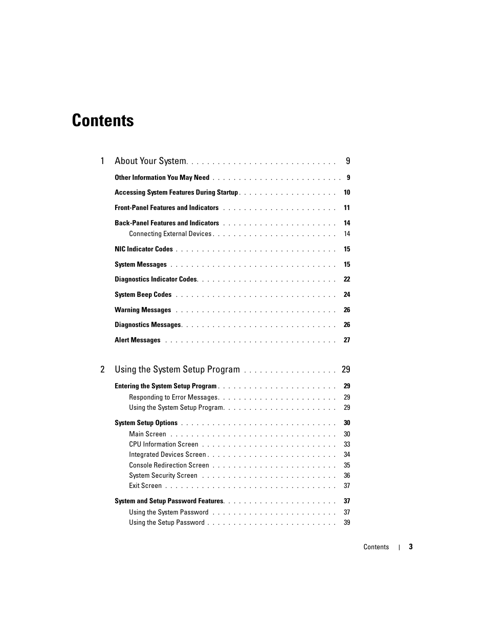 Dell PowerEdge 860 User Manual | Page 3 / 140