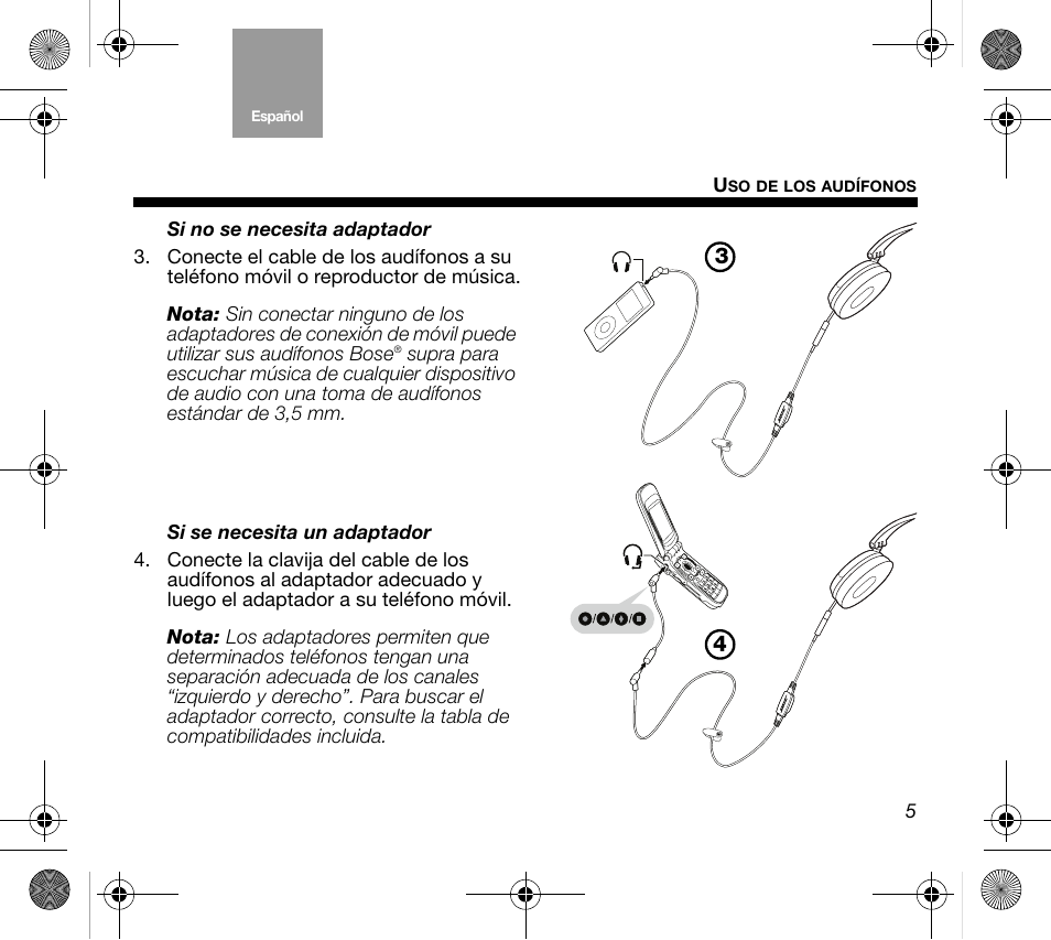 Bose Mobile On-Ear Headset User Manual | Page 15 / 36