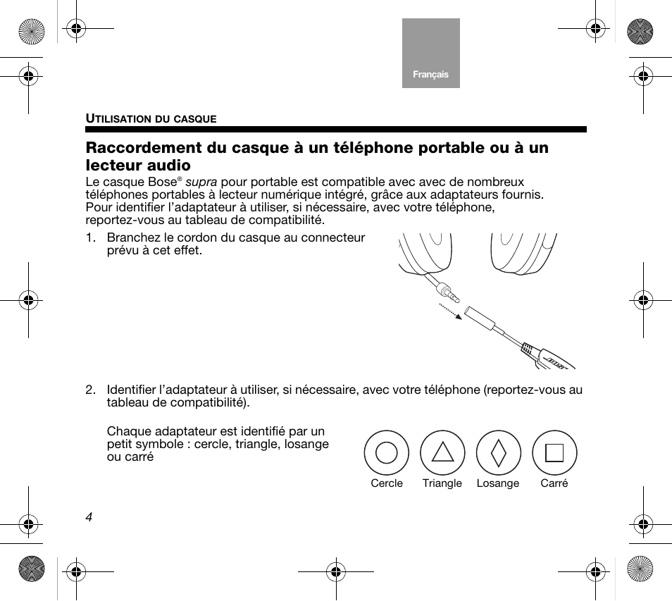 Bose Mobile On-Ear Headset User Manual | Page 24 / 36