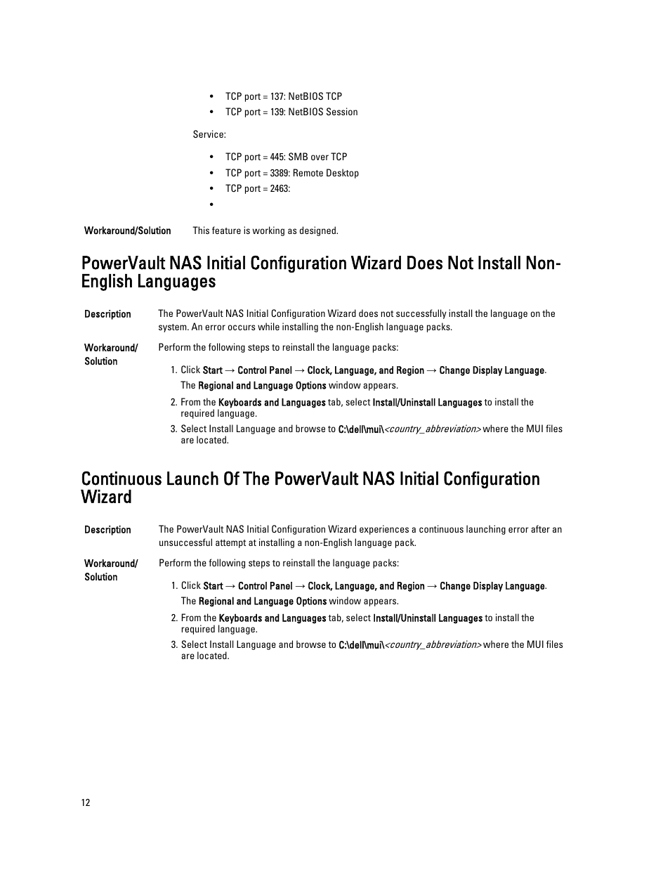 Dell PowerVault NX3100 User Manual | Page 12 / 15