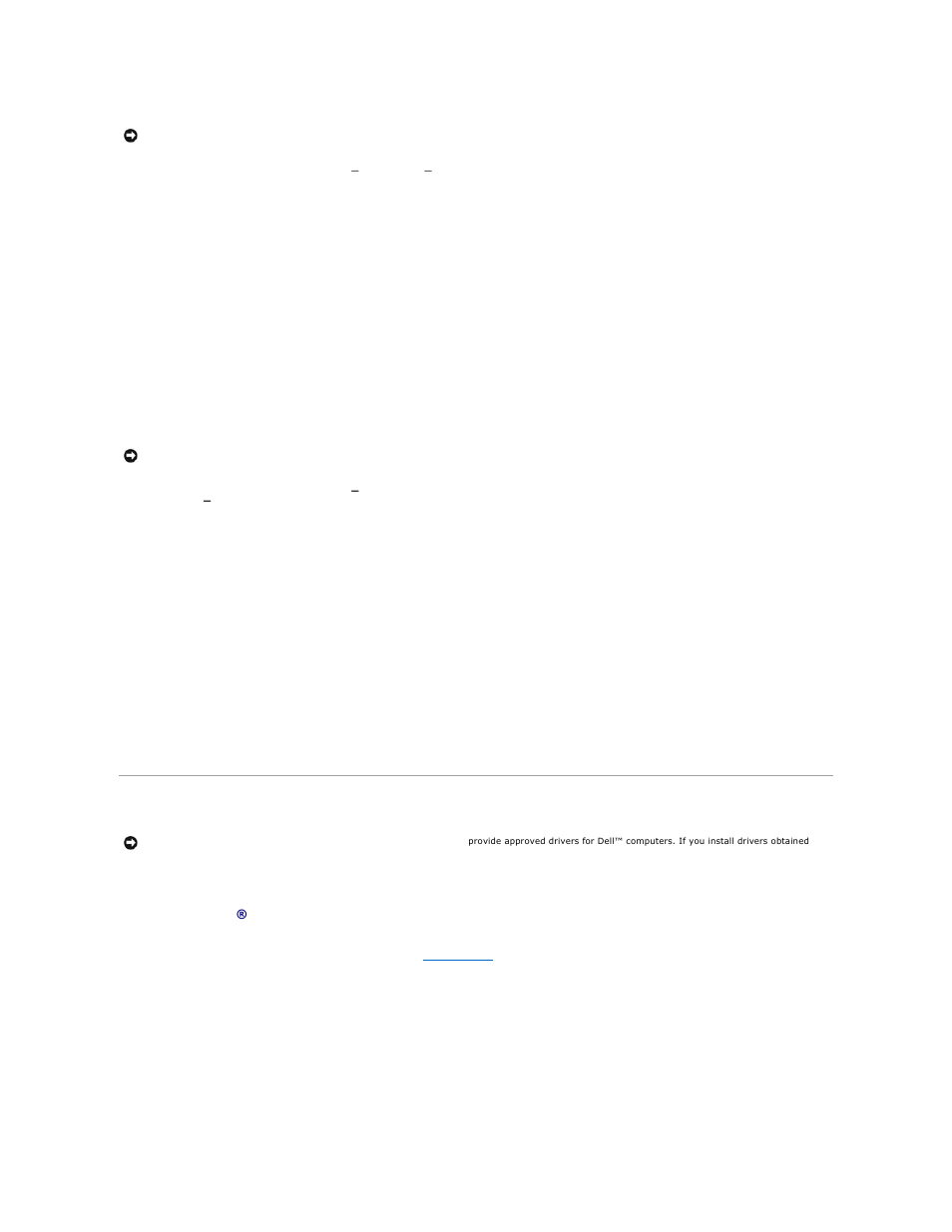 Reinstalling drivers, Undoing the last system restore, Using windows | Xp device driver rollback | Dell Dimension 4500 User Manual | Page 5 / 59
