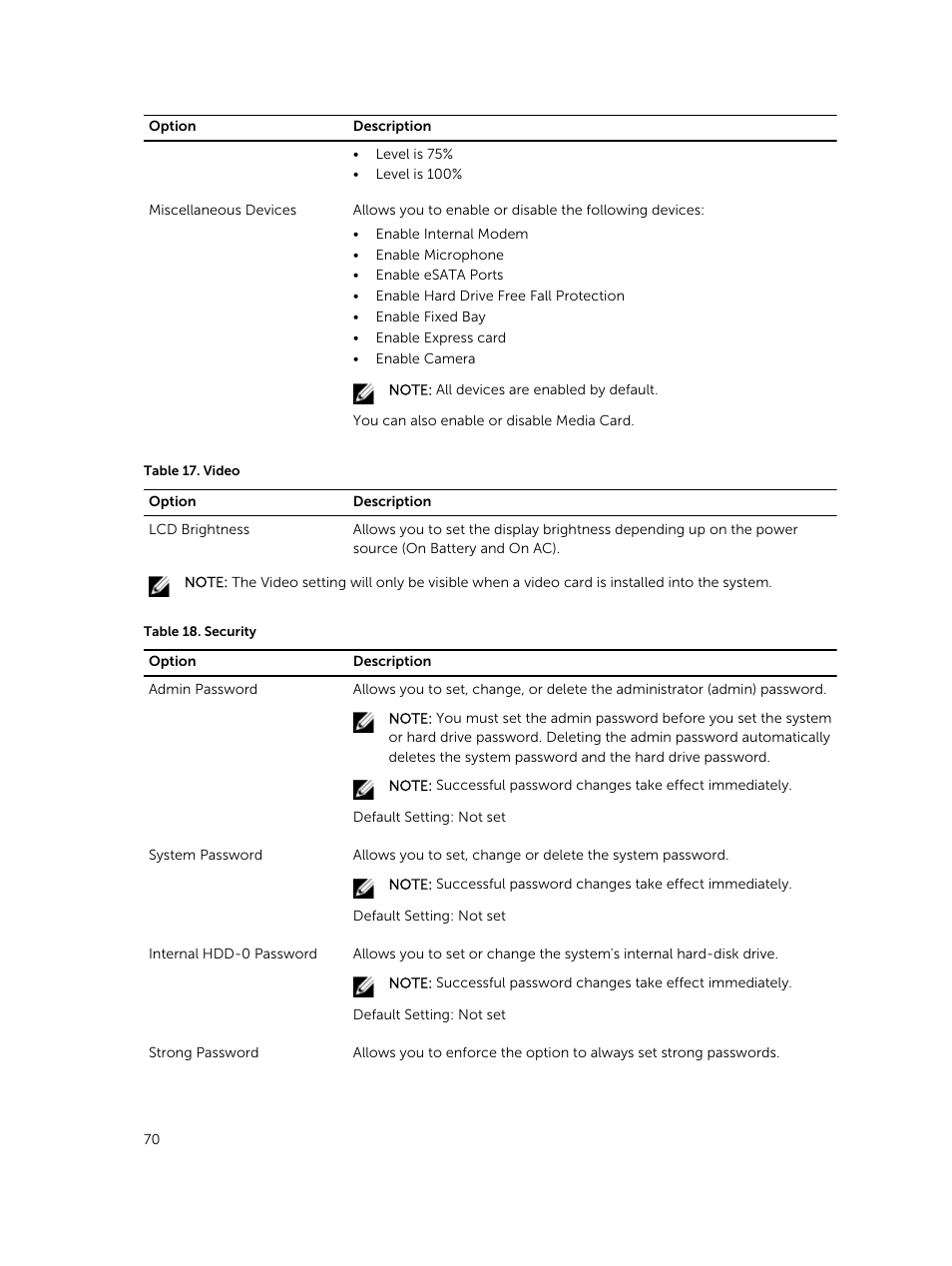 Dell Latitude E5430 (Mid 2012) User Manual | Page 70 / 79