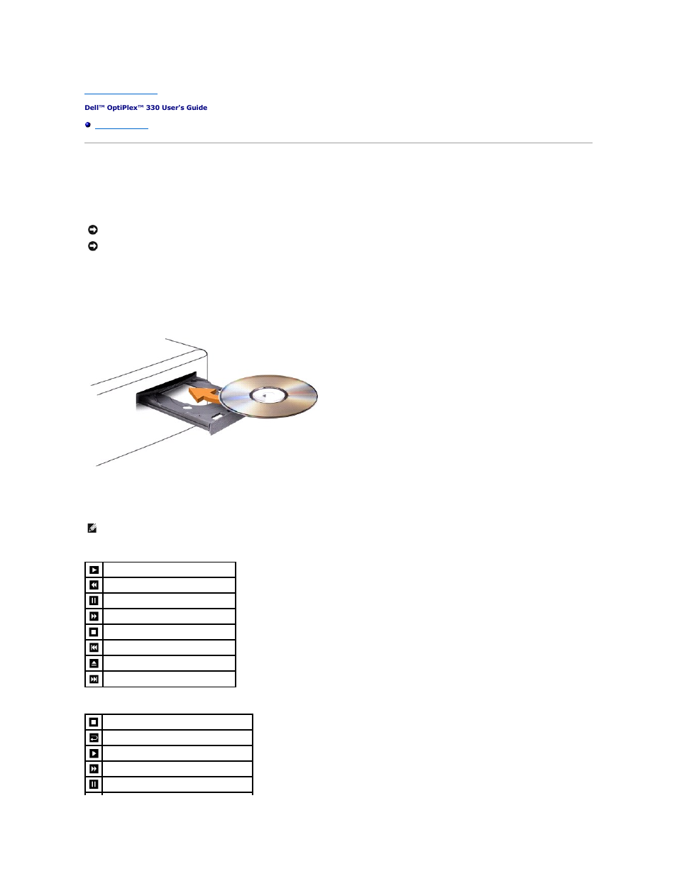 Using multimedia, Playing cds or dvds | Dell OptiPlex 330 (Late 2007) User Manual | Page 27 / 143
