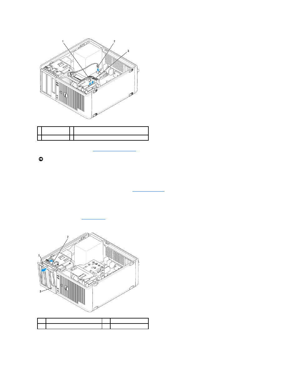 Drive-panel inserts | Dell OptiPlex 330 (Late 2007) User Manual | Page 49 / 143