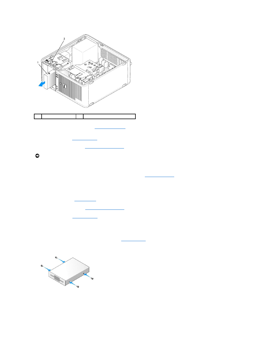 Installing a floppy drive | Dell OptiPlex 330 (Late 2007) User Manual | Page 51 / 143