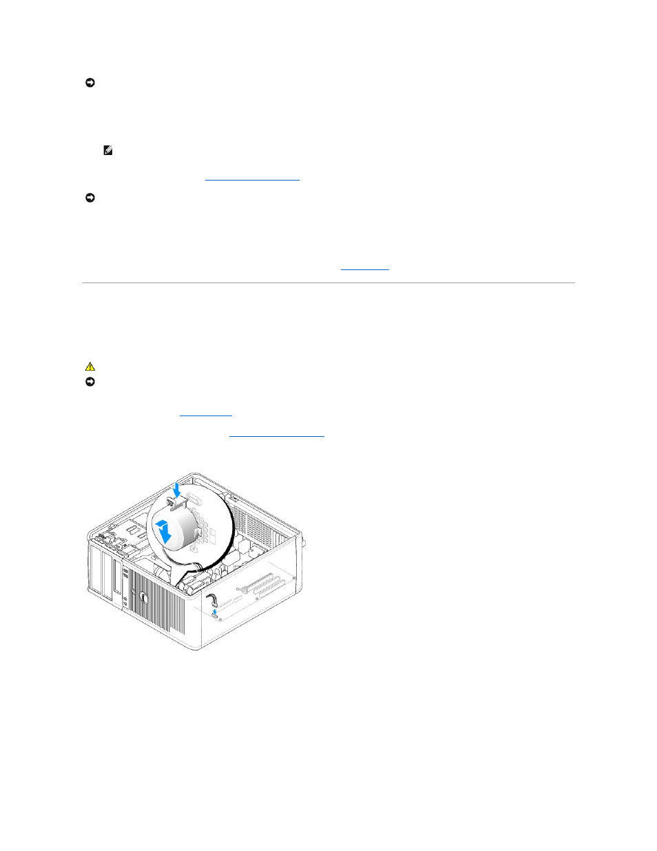Speakers, Installing a speaker, Removing a speaker | Dell OptiPlex 330 (Late 2007) User Manual | Page 57 / 143