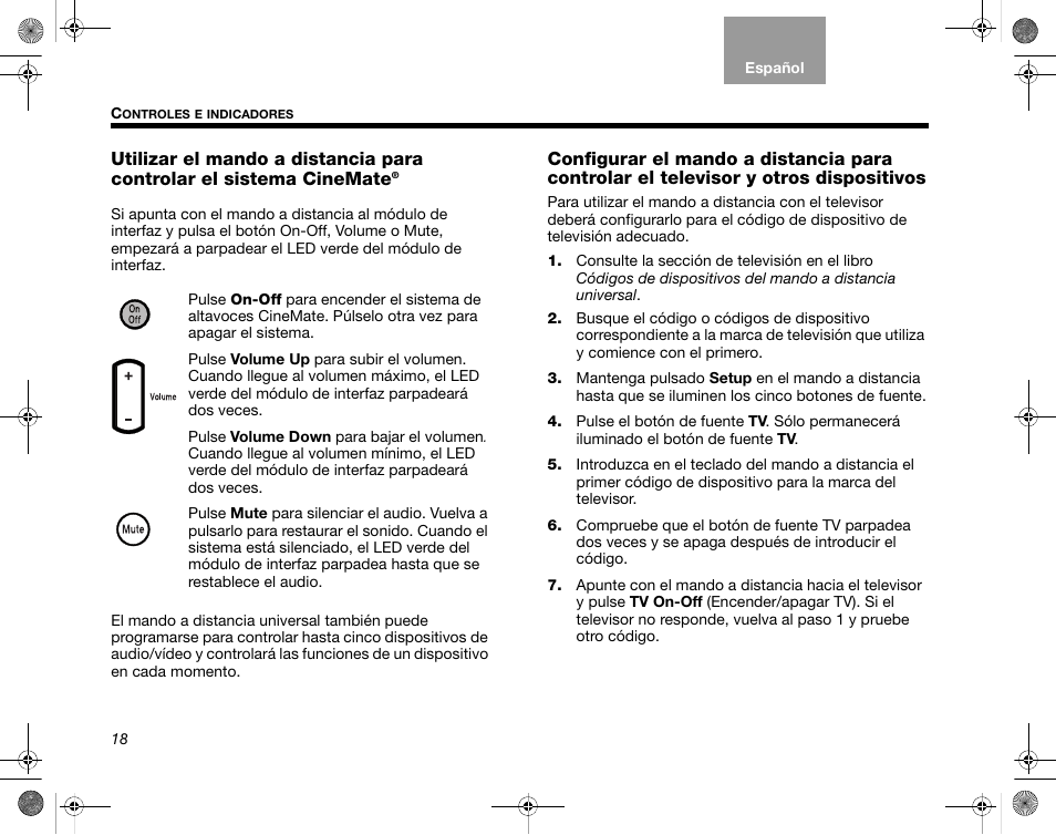 Bose CineMate GS Series II User Manual | Page 50 / 124