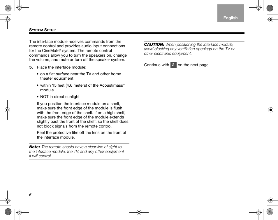 Bose CineMate GS Series II User Manual | Page 8 / 124