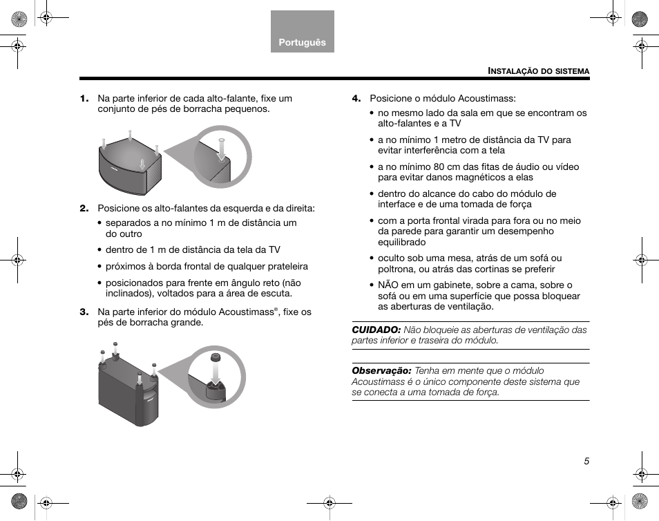 Bose CineMate GS Series II User Manual | Page 97 / 124