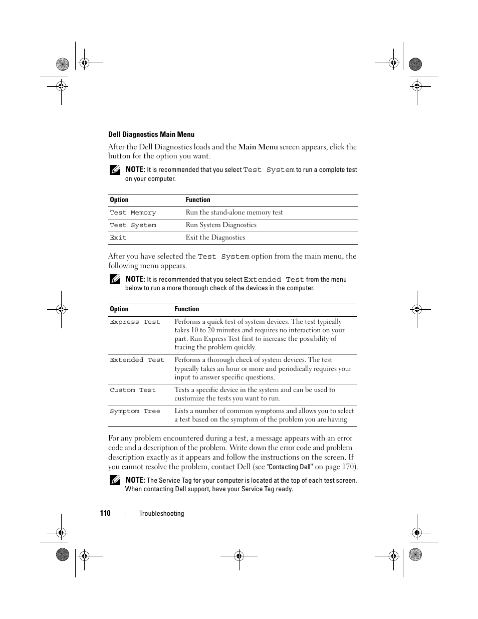 Dell XPS M1730 (M1730, Late 2007) User Manual | Page 110 / 208