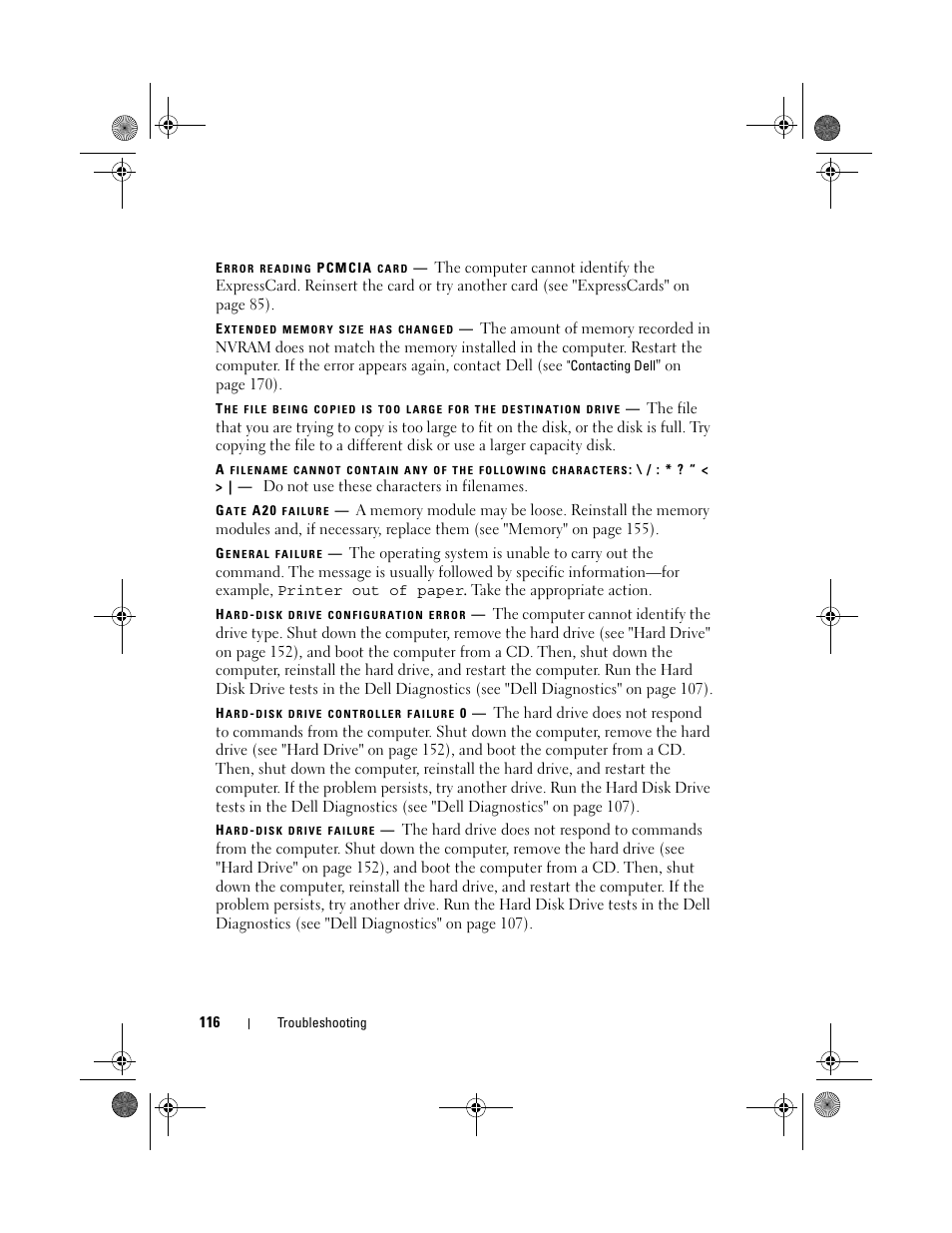 Dell XPS M1730 (M1730, Late 2007) User Manual | Page 116 / 208