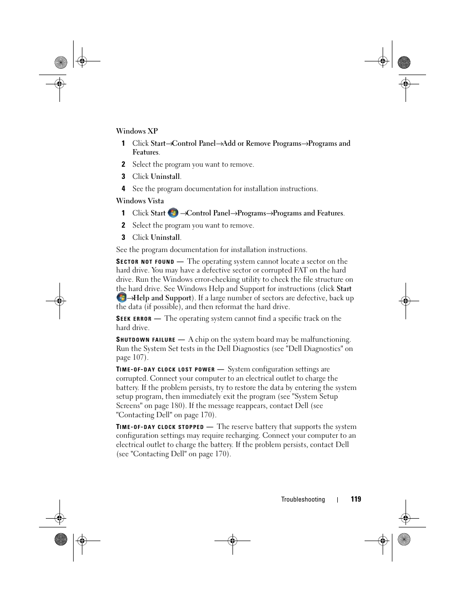 Dell XPS M1730 (M1730, Late 2007) User Manual | Page 119 / 208