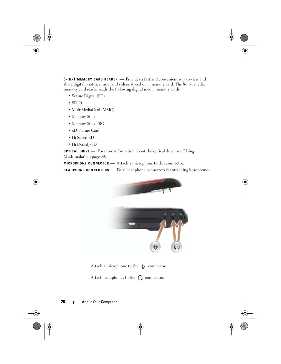 Dell XPS M1730 (M1730, Late 2007) User Manual | Page 26 / 208